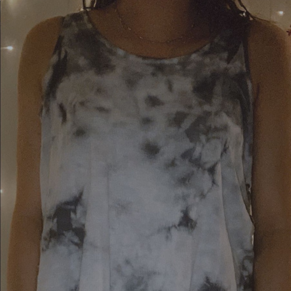tie dye tank top